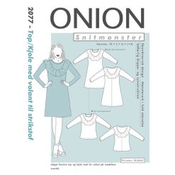 Onion | Top/kjole med volant 2077