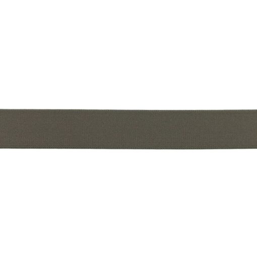 Undertøjs-elastik i mørk taupe - 25 mm