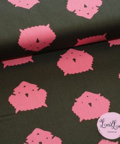 Art Gallery Fabrics | Triceratops Pink