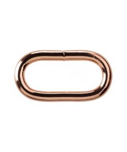 Oval ring i rose-gold