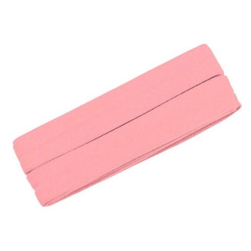 Jersey kantbånd 3 meter i rosa bordeaux fv. 016