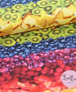Kokka (kokka-fabric) : fast bomuld med frugt
