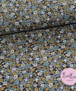 Kokka (kokka-fabric) : BOMULD/HØR BLANDING