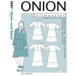 Onion | Kjole med flæser 2087