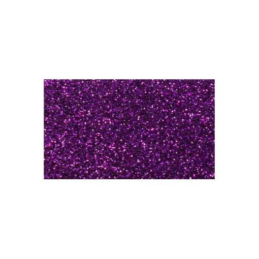 Glitterstof : lilla : 45x66 cm