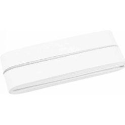 Hvid skråbånd fv. 089 - 40/20 mm