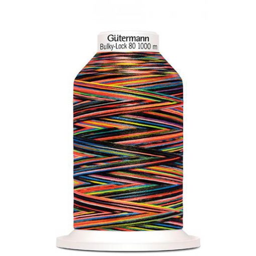 Gütermann Bulky-Lock 80 1000m Multicolor fv. 9842