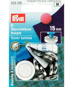 Prym knapper : 19 mm : til overtræk : 5 stk