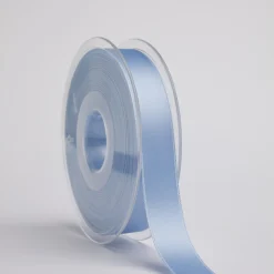 Satinbånd i lyseblå fv. 37 : 40 mm