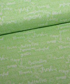 3 Wishes Fabric : Hello spring : fast bomuld