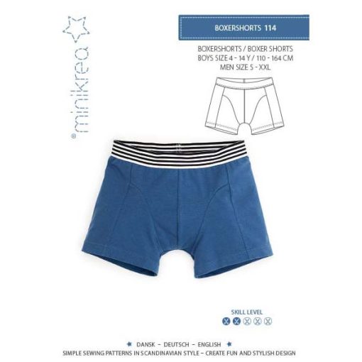 Minikrea | Boksershorts 114 (4–14 år + S-XXL)