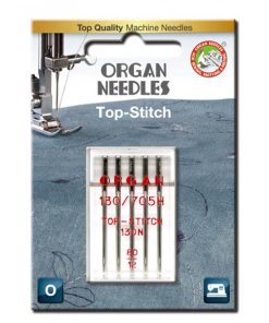 Organ Needles 130/705 H Top Stitch a5 st. 080
