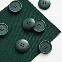 Blaze Corozo Button fv. Bottle green - 20 mm