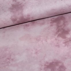Fast bomuld i rosa med cloudy-effekt