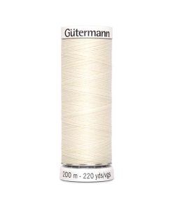 Gütermann : sew all sytråd, 200 m : råhvid fv. 1
