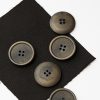 Blaze Corozo Button fv. black - 28 mm