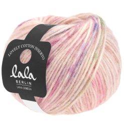 Lala Berlin | lovely cotton inserto fv. 112 (pastelrosa/rød/violet)