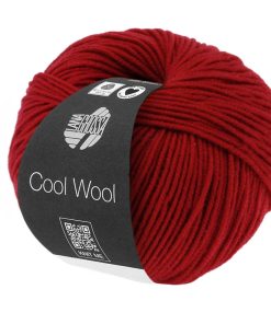 Cool Wool | mørkrød fv. 514