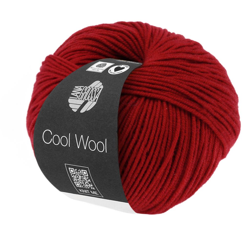 Cool Wool | mørkrød fv. 514