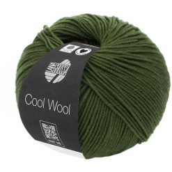 Cool Wool | mørk oliven fv. 2042
