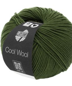Cool Wool | mørk oliven fv. 2042