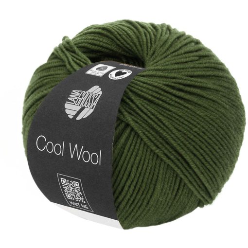 Cool Wool | mørk oliven fv. 2042