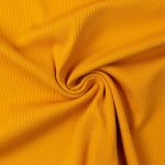Drop needle rib-jersey i senneps gul fv. 313