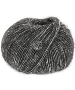 Natural Alpaca Pelo, mørkegrå meleret fv. 004