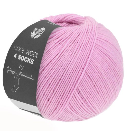 Cool Wool 4 socks, rosa fv. 7718