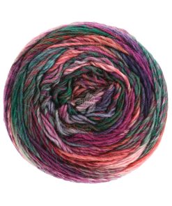 Colorissimo, rosa/bordeaux/mørkegrå fv. 15