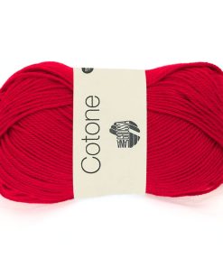 Cotone | merceriseret bomuld fv. 18 rød