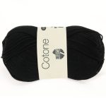 Cotone | merceriseret bomuld fv. 21 sort