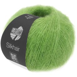 Silkhair | lys grøn fv. 167