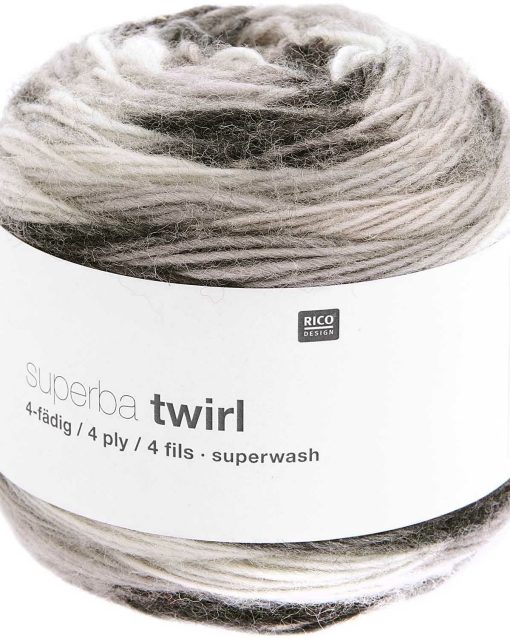 Rico Design | Superba Twirl 4p grey