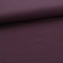 Viskose stretch poplin i støvet lilla