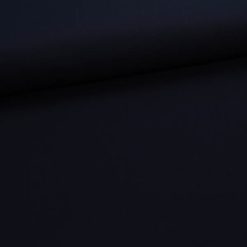 Viskose stretch poplin i mørkeblå