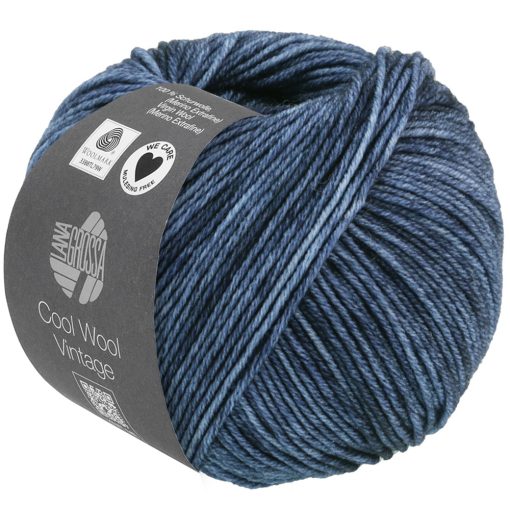 Cool Wool Vintage | mørk blå fv. 7366