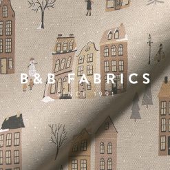 BB Fabrics | Winter Xmas Scene