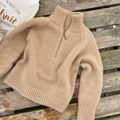 PetiteKnit Zipper Sweater