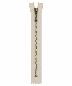 YKK 6 mm antik mes. fast