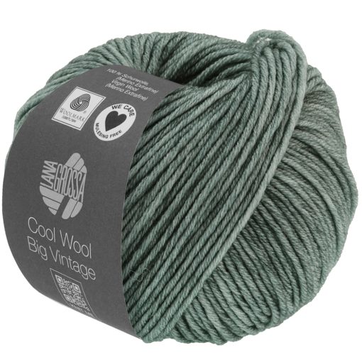 Cool Wool Big Vintage, grågrøn fv. 7168