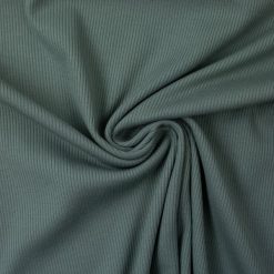 Drop needle rib-jersey i emerald fv. 265