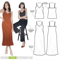 Style Arc | Kingsley Bias Cut Dress str. 4 - 16 (dk str. ca. 32 - 46)