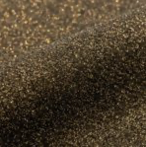 Siser Glitter 2 flexfolie | Black Gold G0076