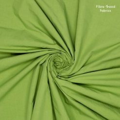 Fibre Mood | Bomuldspoplin stenvasket fv. macaw green