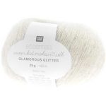 Rico Design | Essentials Super Kid Mohair Loves Silk Glamorous Glitter fv. cream 001