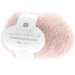 Rico Design | Essentials Super Kid Mohair Loves Silk Glamorous Glitter fv. apricot 003