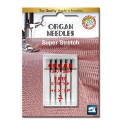 Organ Needles | HA x 1 SP Super Stretch a5 st. 075