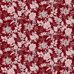 Henry Glass Fabrics | Tranquility - Cranberry