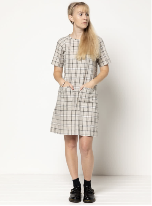 Style Arc | Mary Shift Dress str. 4 - 16 (dk str. ca. 32 - 46)